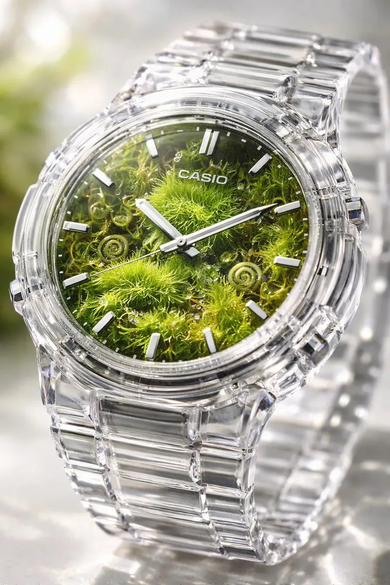 Transparent crystal watch oasis — Sonra