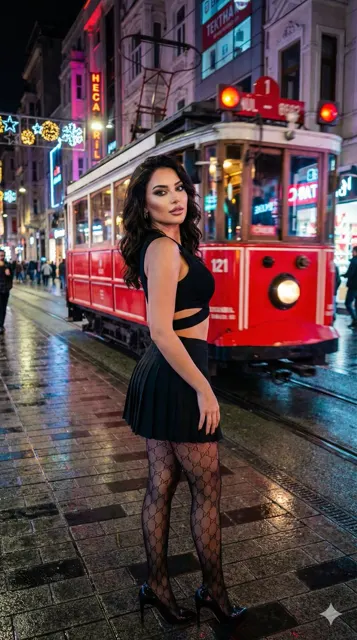 Istanbul night fashion star