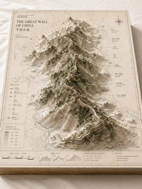 Landscape archive sandbox model