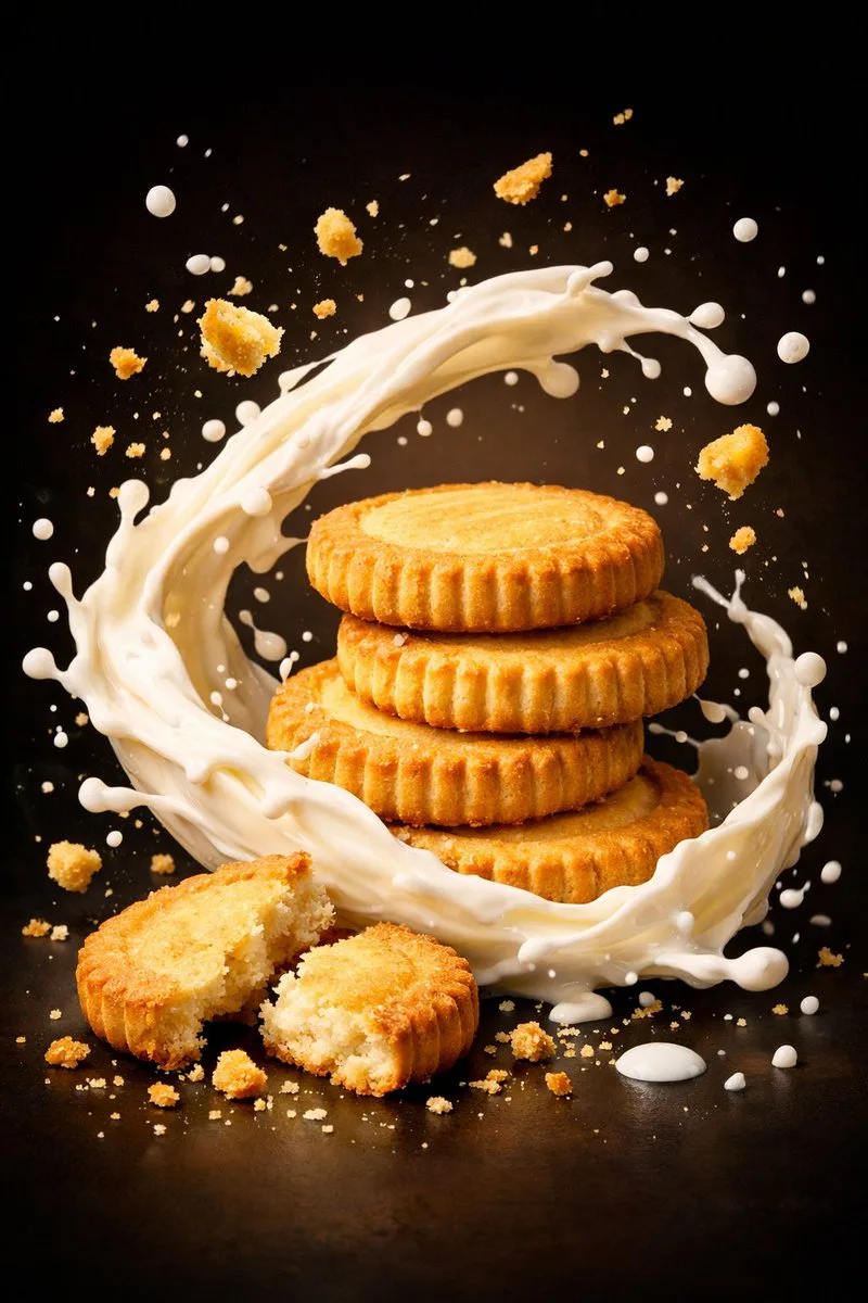 Luxury biscuit milk feast — Sonra