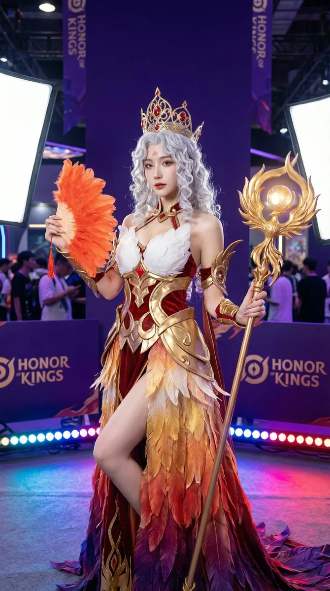 King of glory phoenix cosplayer portrait — Sonra