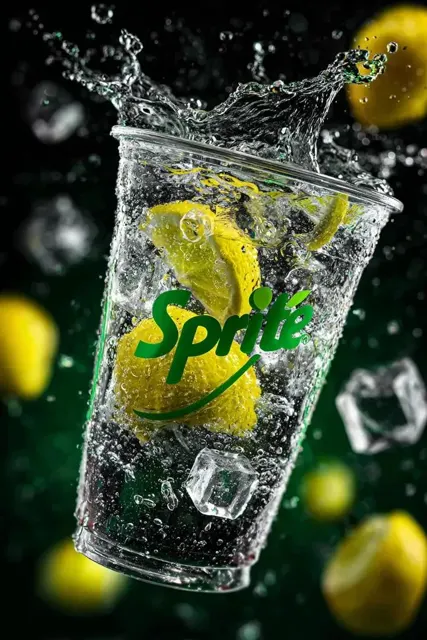 Neon floating sprite