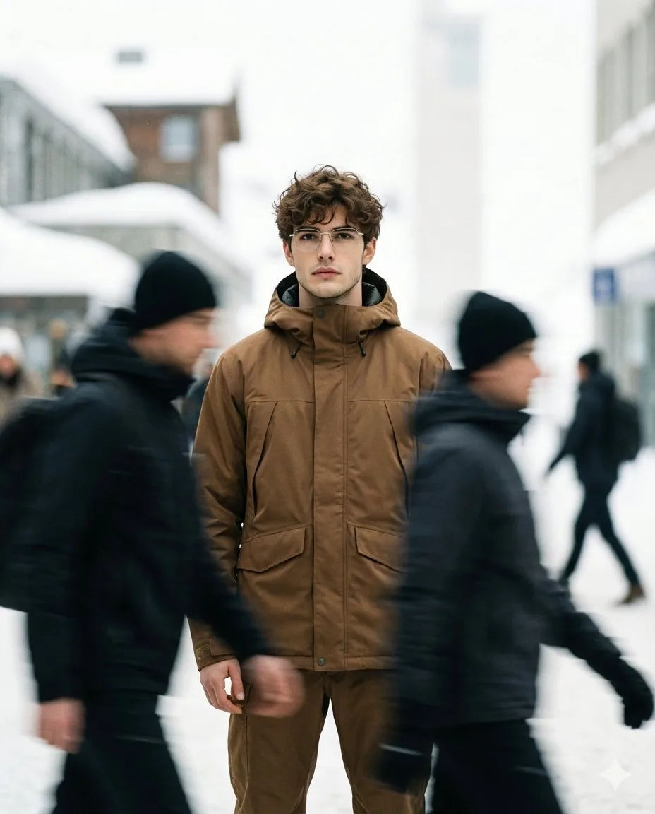 Motion contrast fashion — After
