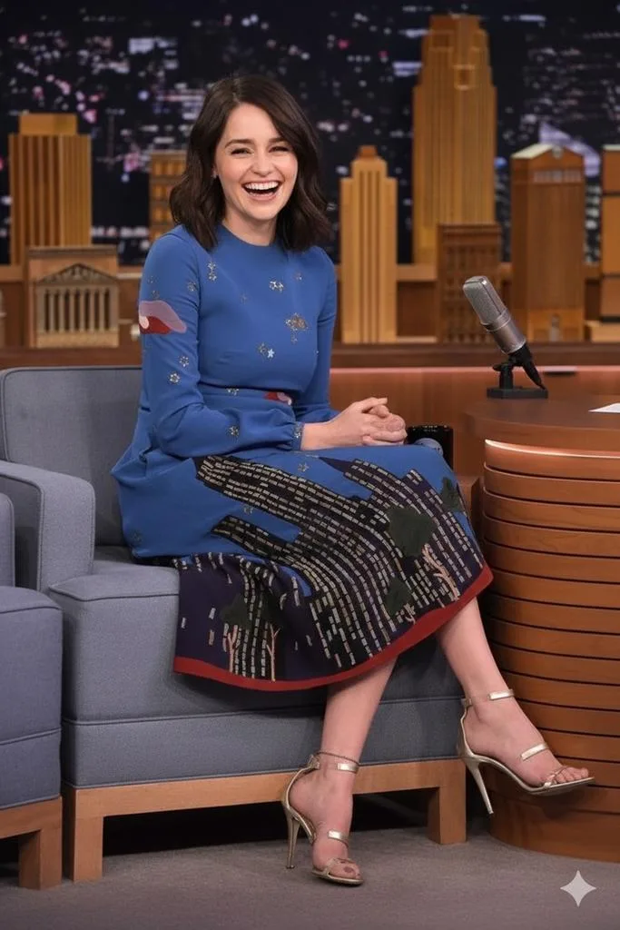 Late night show star dress — After