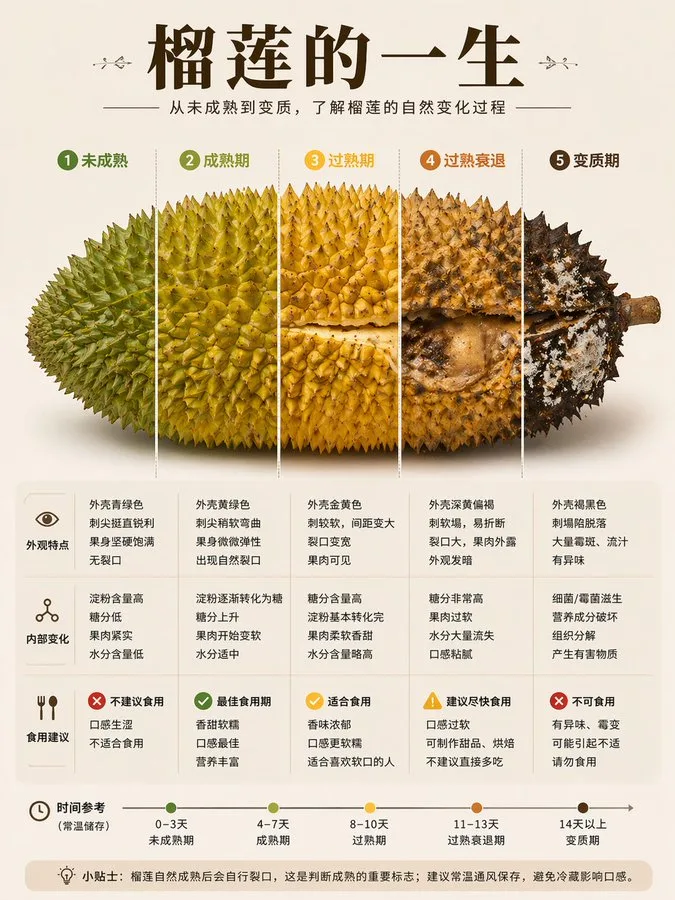 Garlic ripening evolution chart — After