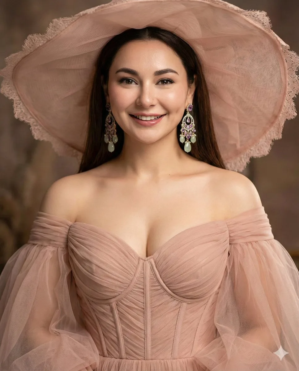 Luxurious nude pink fashion blockbuster — Sonra