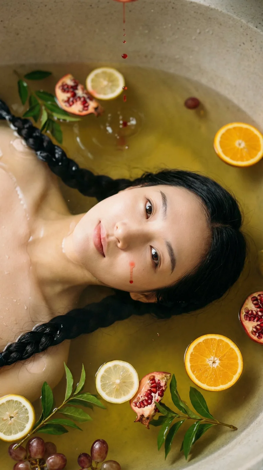 Cold goddess bathtub glow — Sonra