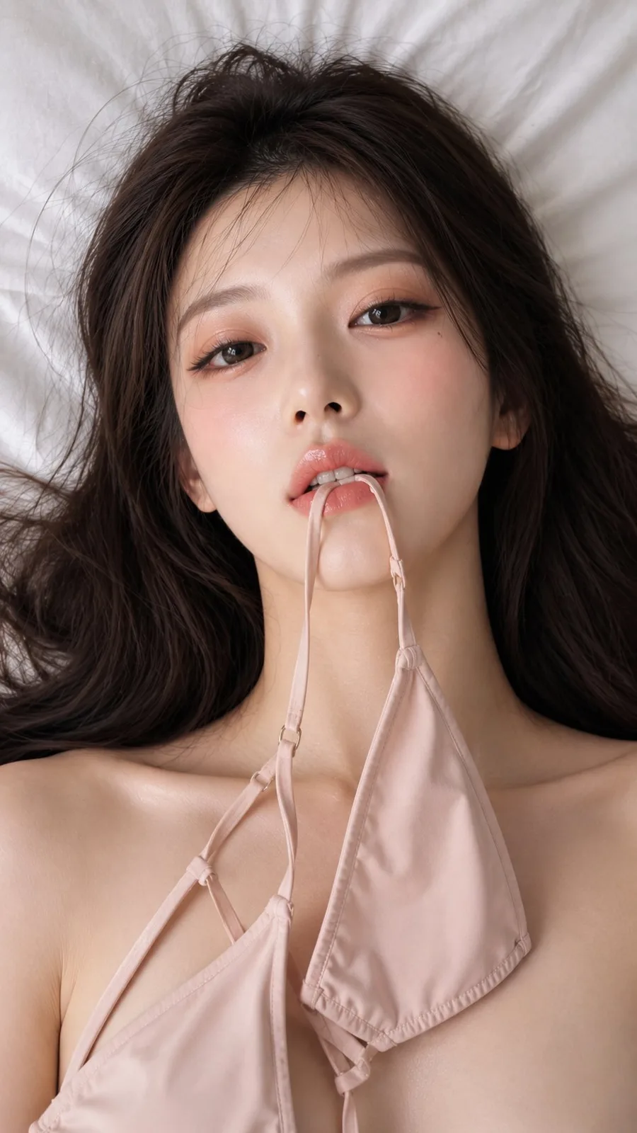 Young east asian woman yacht beauty editorial portrait — Sonra