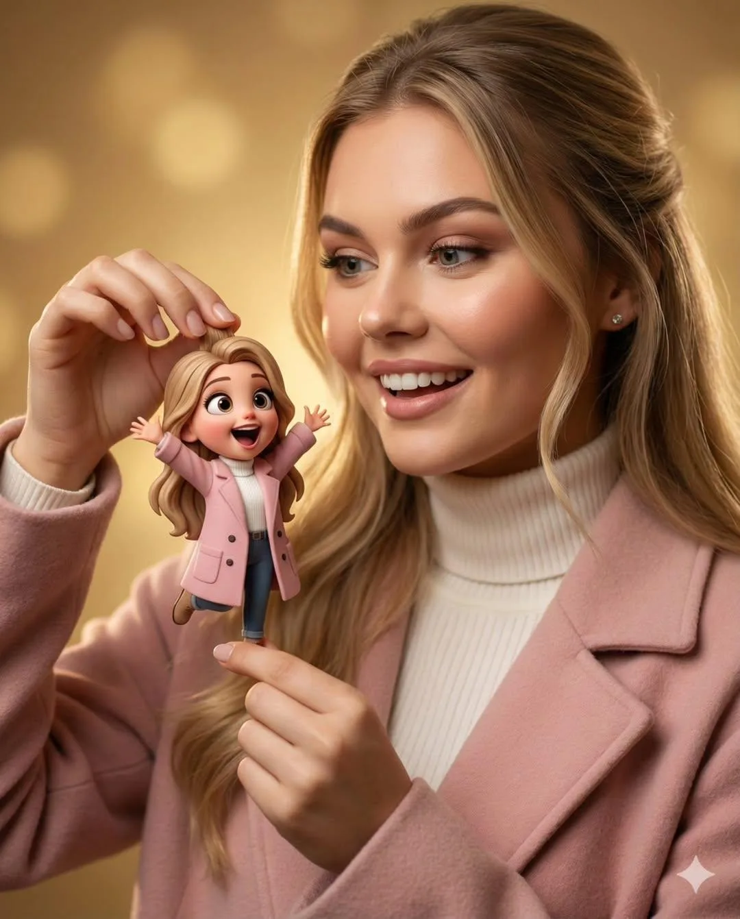 Fingertip fairy heartwarming gaze — Sonra