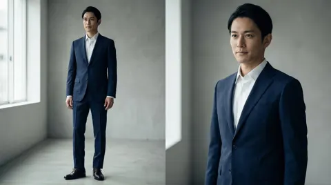 Top fashion magazine japanese suit