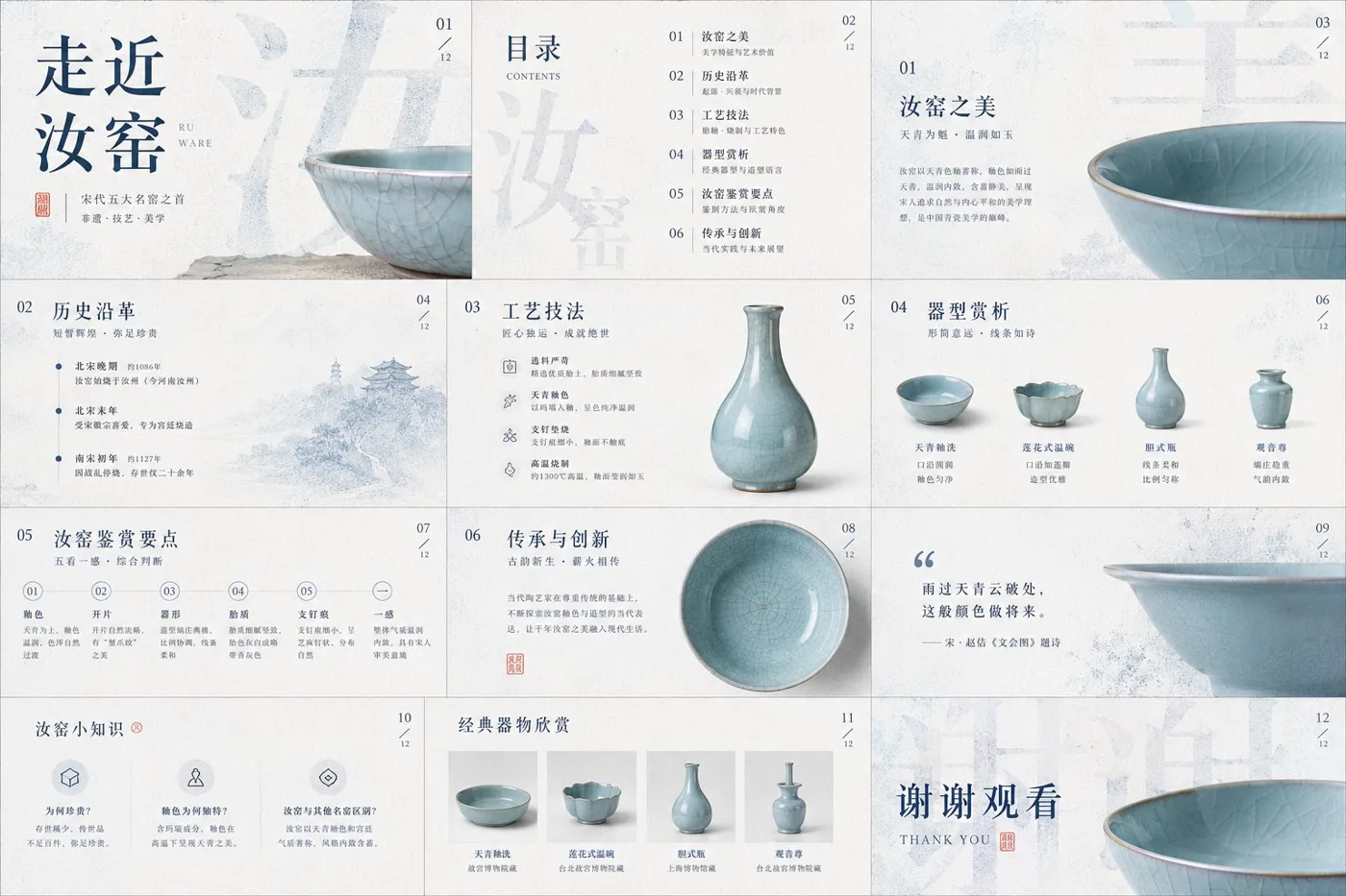 Ru ware paper texture visual guide — After