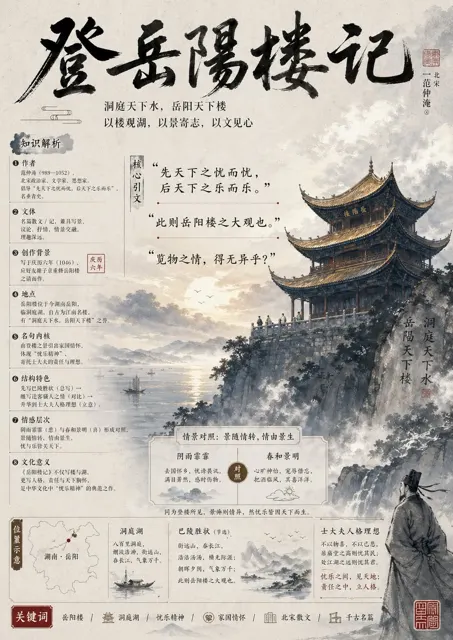 Poetic layered poetry poster