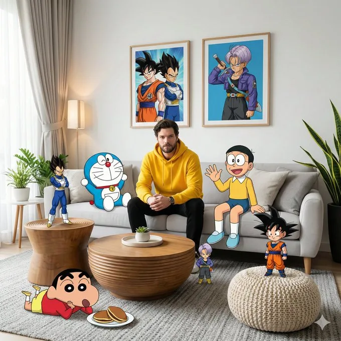 Anime livingroom crossover — After