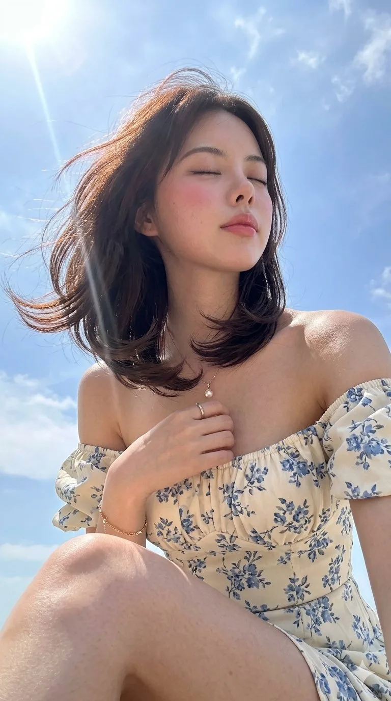 Summer dreamy korean glow iphone photography — After
