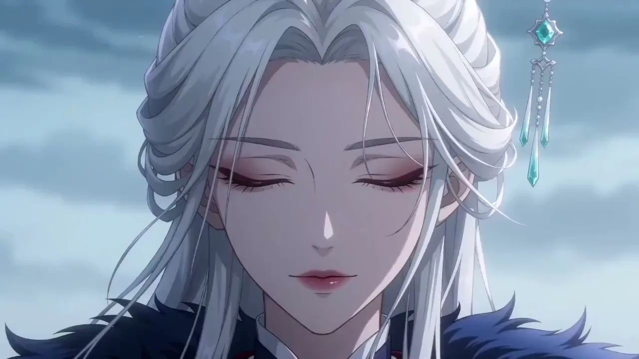 Thunder dragon and white haired girl — Sonra