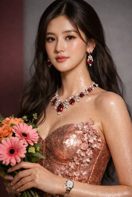 Zhao lushi rose gold macro