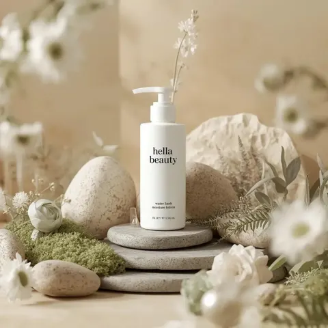 Minimalist luxury skincare