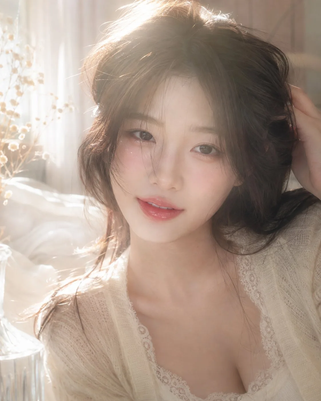 Korean dreamcore pro mist portrait idol — Sonra