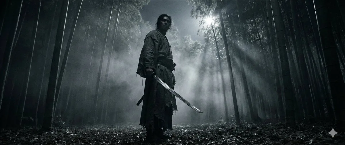 Sandstorm meditation bamboo sword — Sonra