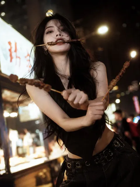 Cool beauty bbq zoro pose