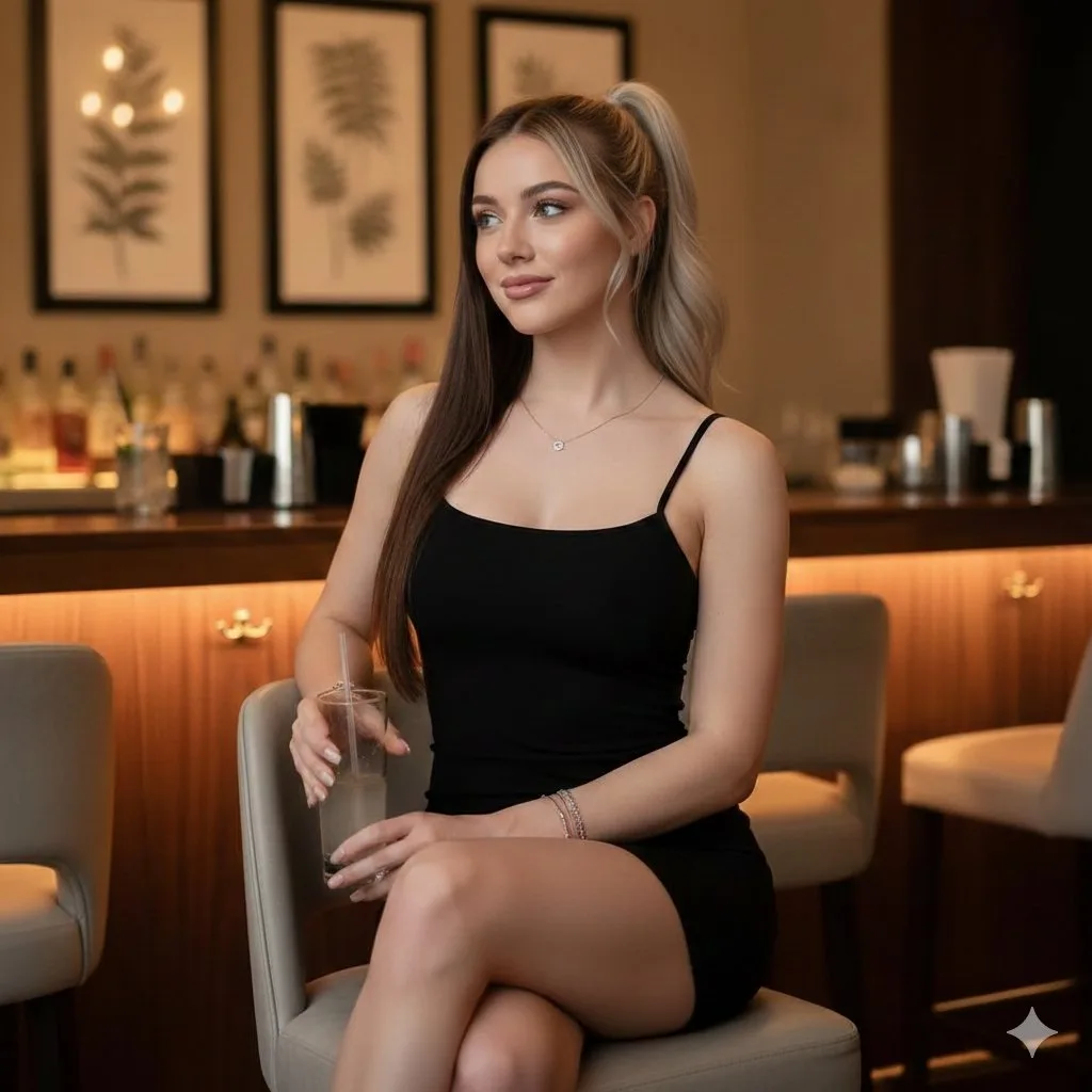 Elegant goddess bar photo — Sonra