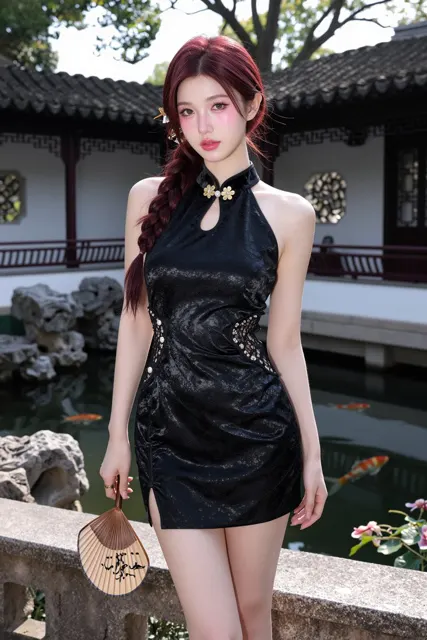 Pure desire black stockings boudoir