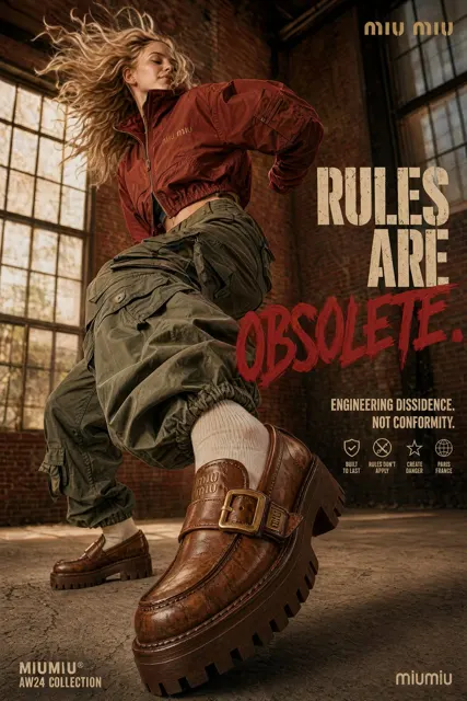 Disruptive loafer campaign
