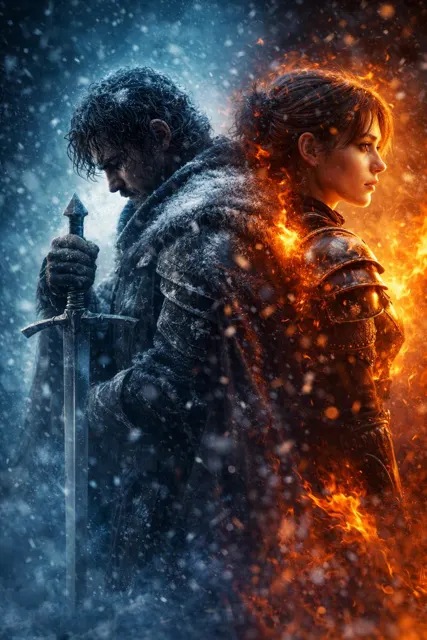 Ice fire warriors epic poster