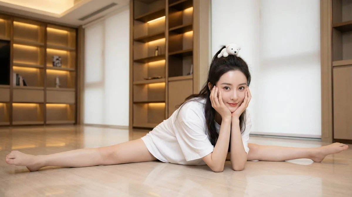 Idol goddess white split moment — After