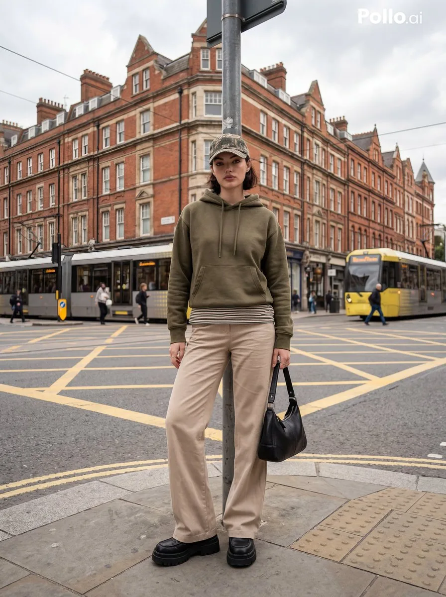 European street fashion editorial — Sonra