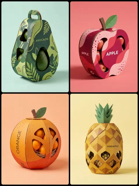 Creative fruit packaging
