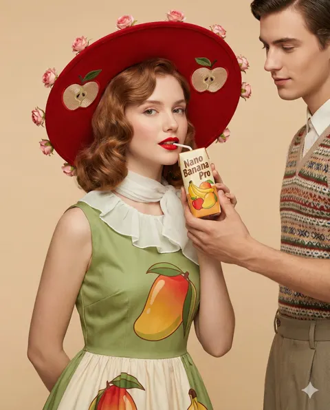 4k ultra realistic retro fashion editorial portrait