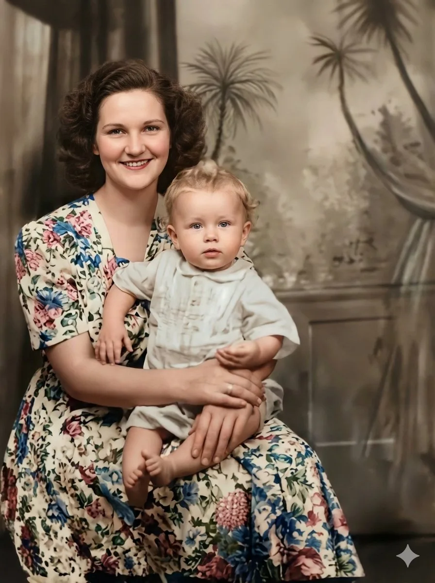 Restore old photo to dslr portrait — Sonra