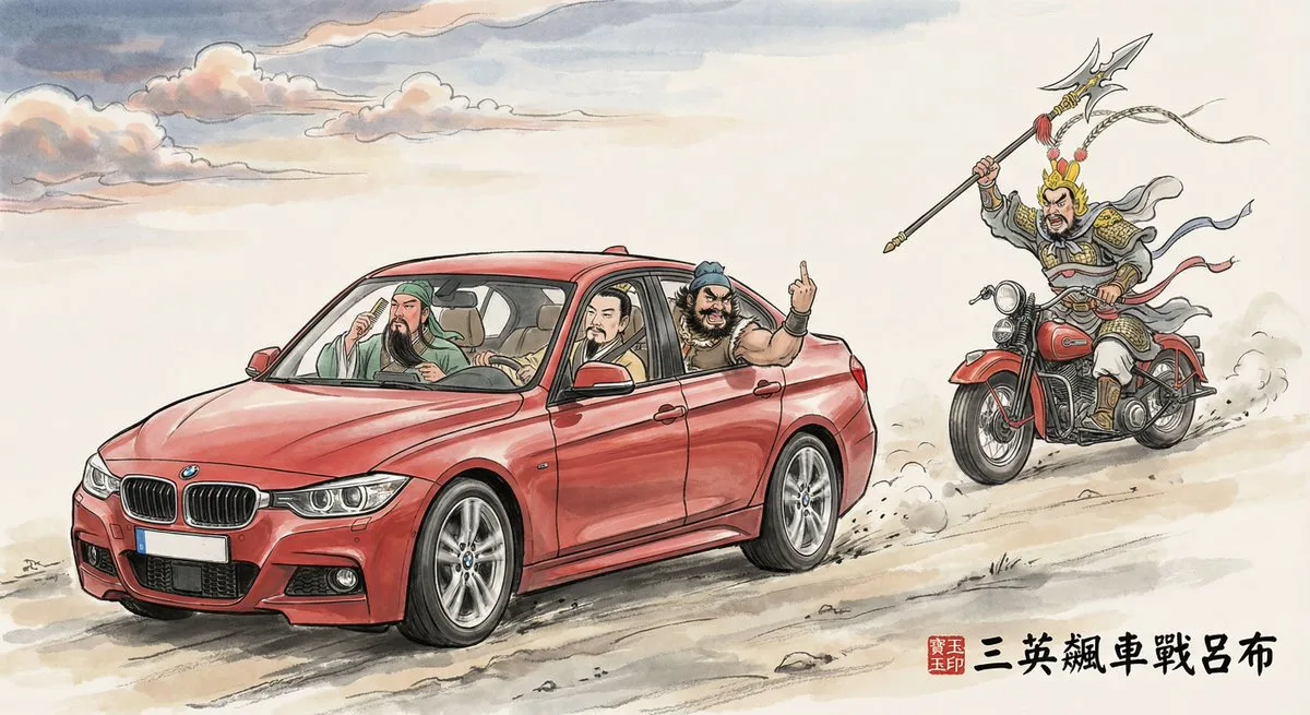 三英飙车战吕布 — After