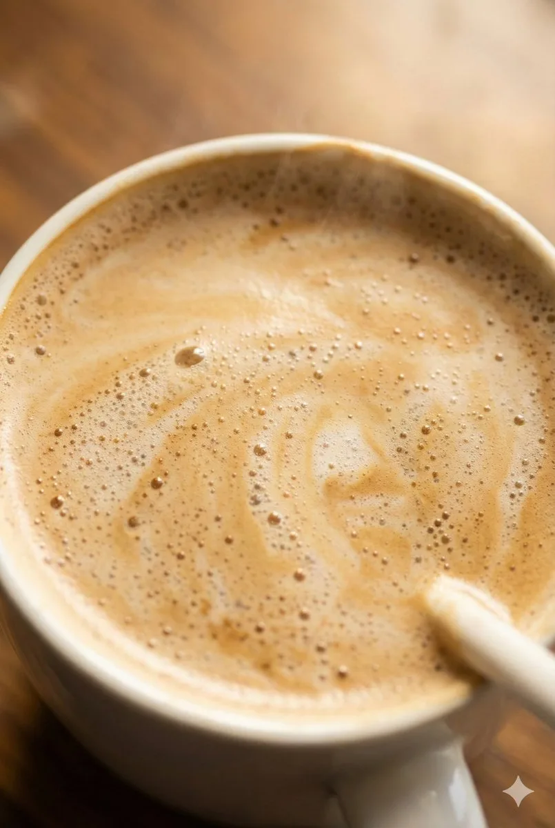 Warm wooden coffee — After