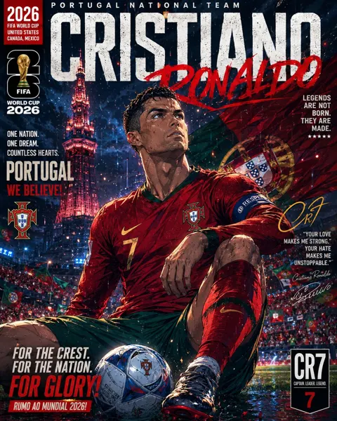 Epic japanese anime football poster