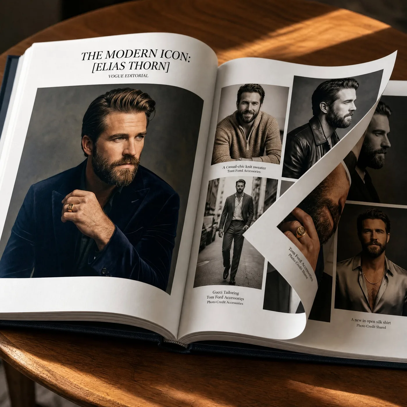 Luxury coffee table book editorial portraits — Sonra