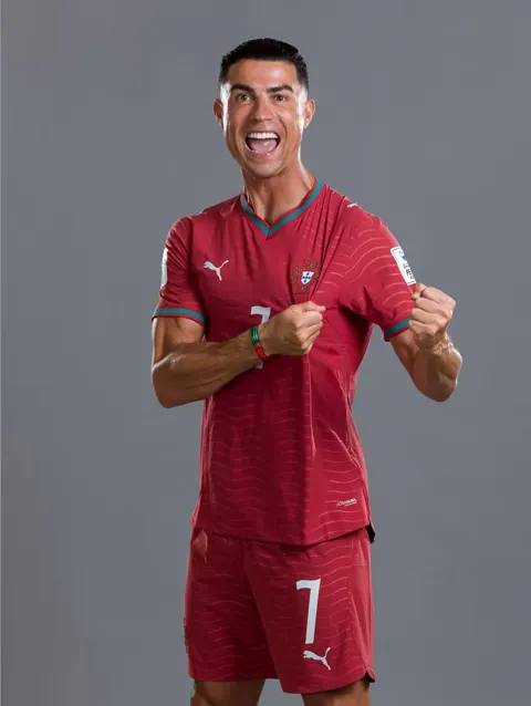 Cristiano ronaldo cr7 portugal legendary sports poster prompt