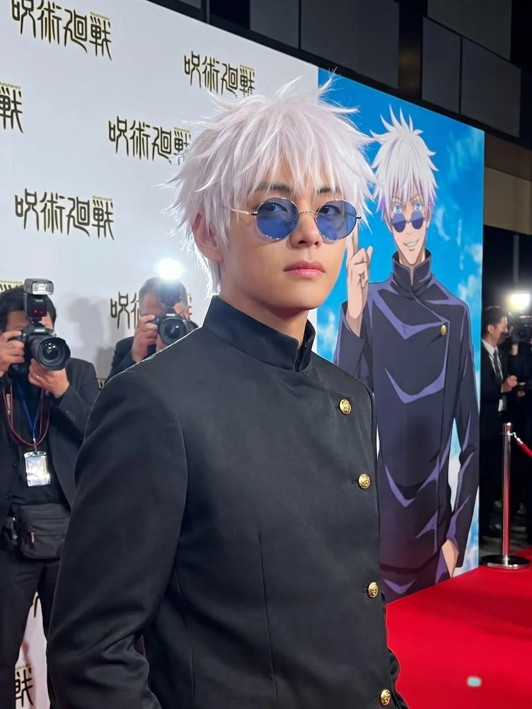 Jujutsu kaisen live action anime premiere photography — After