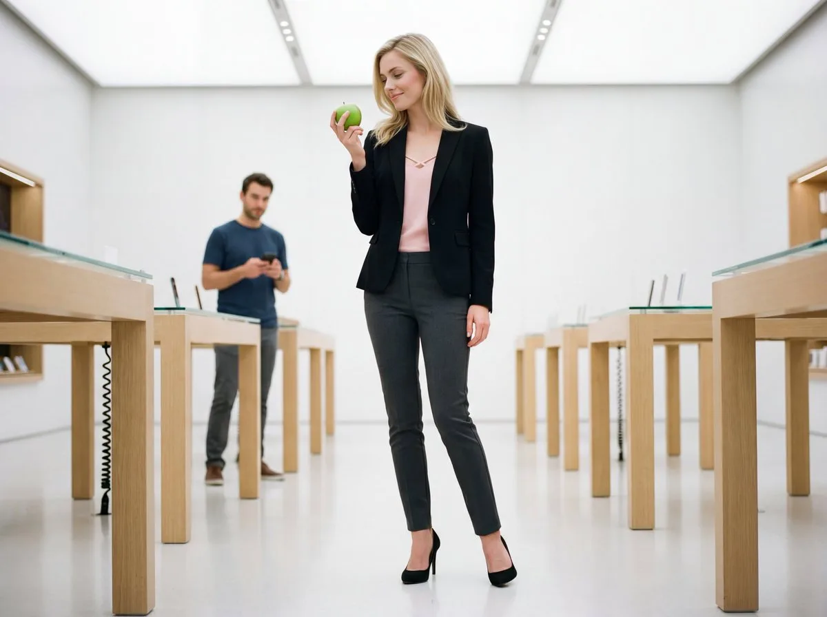 Minimalist tech store desire — After