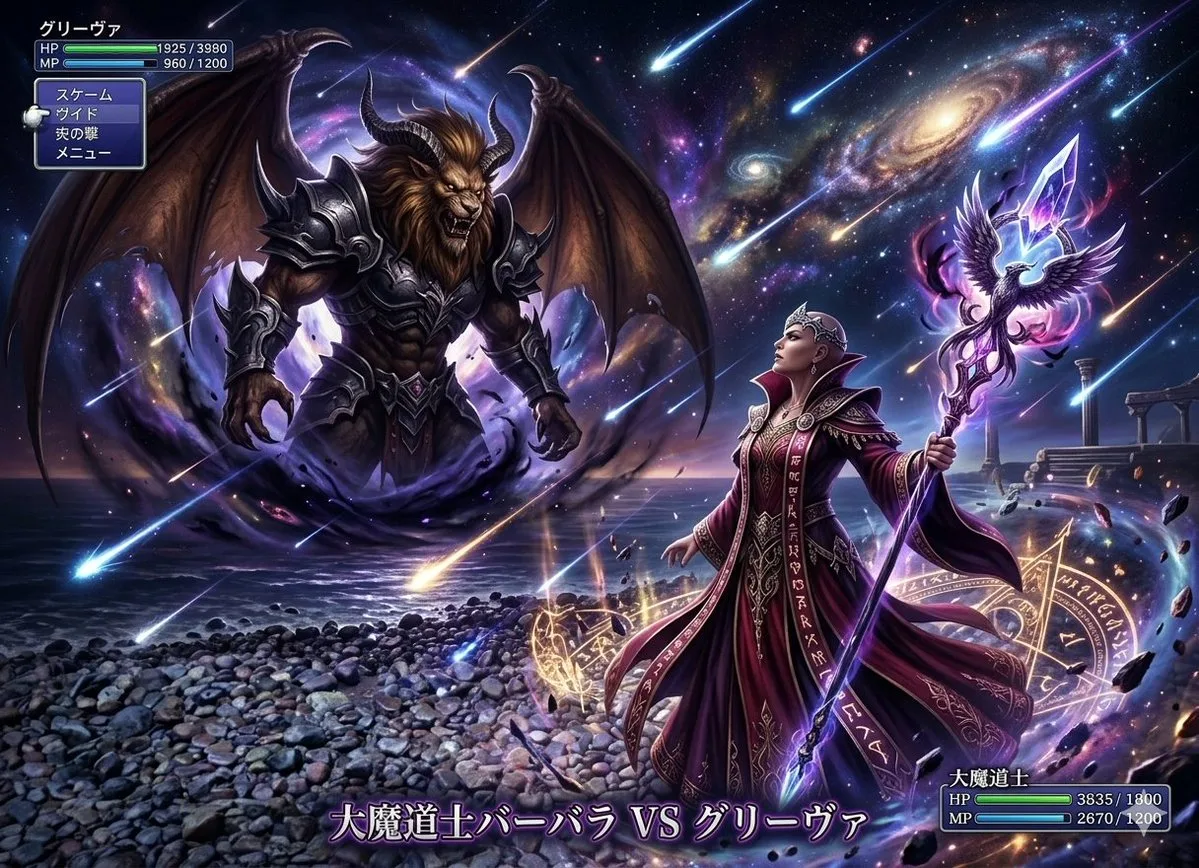 Final fantasy sorceress vs griever — Sonra