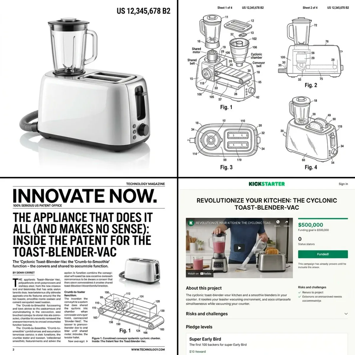 Absurd patent photography — Sonra