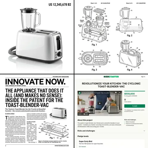 Absurd patent photography