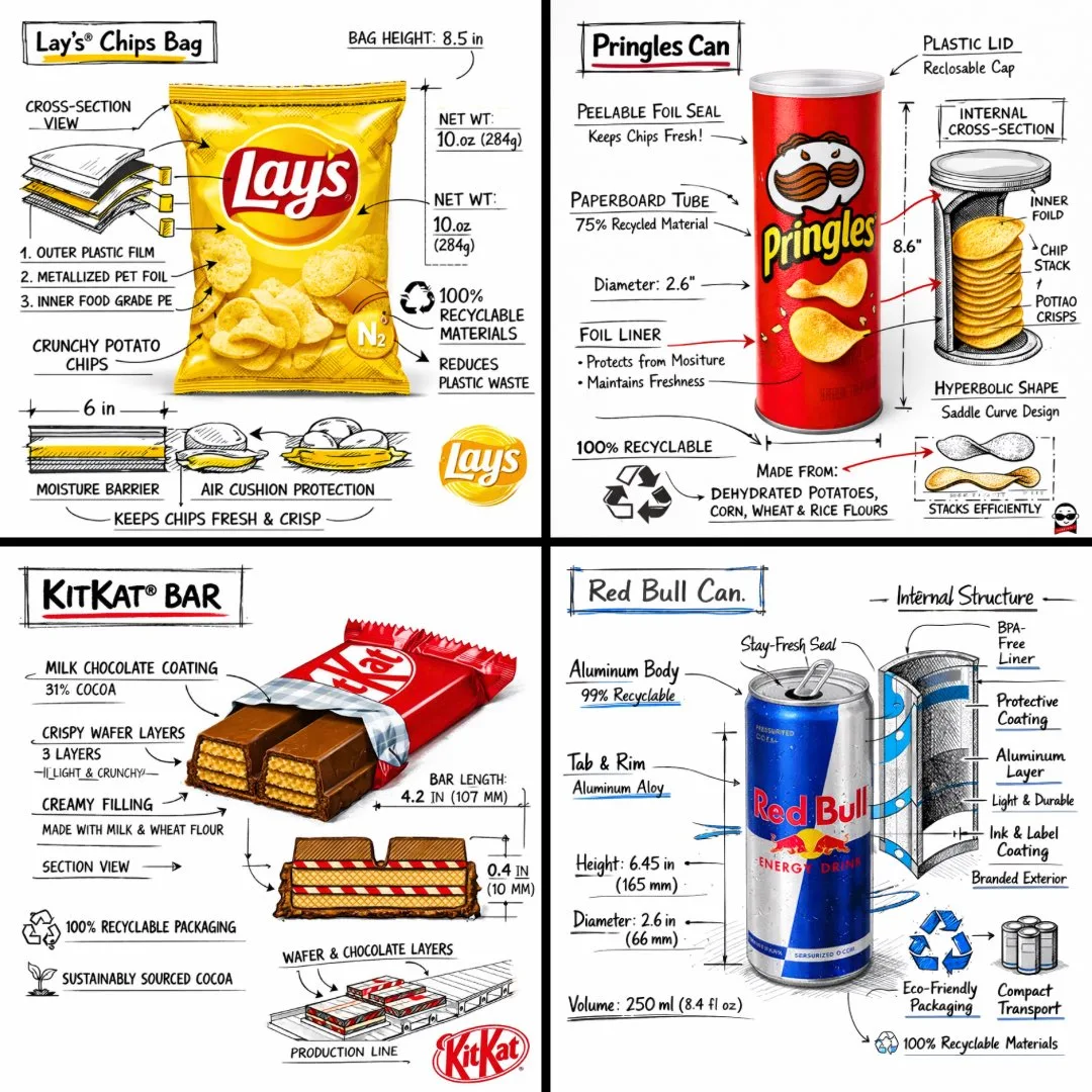 Snack brand technical breakdown — Sonra