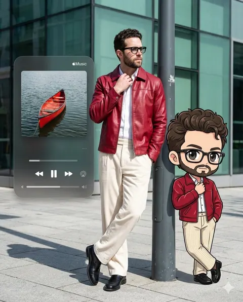 Red jacket chibi street
