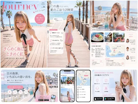 Real scene womens travel magazine