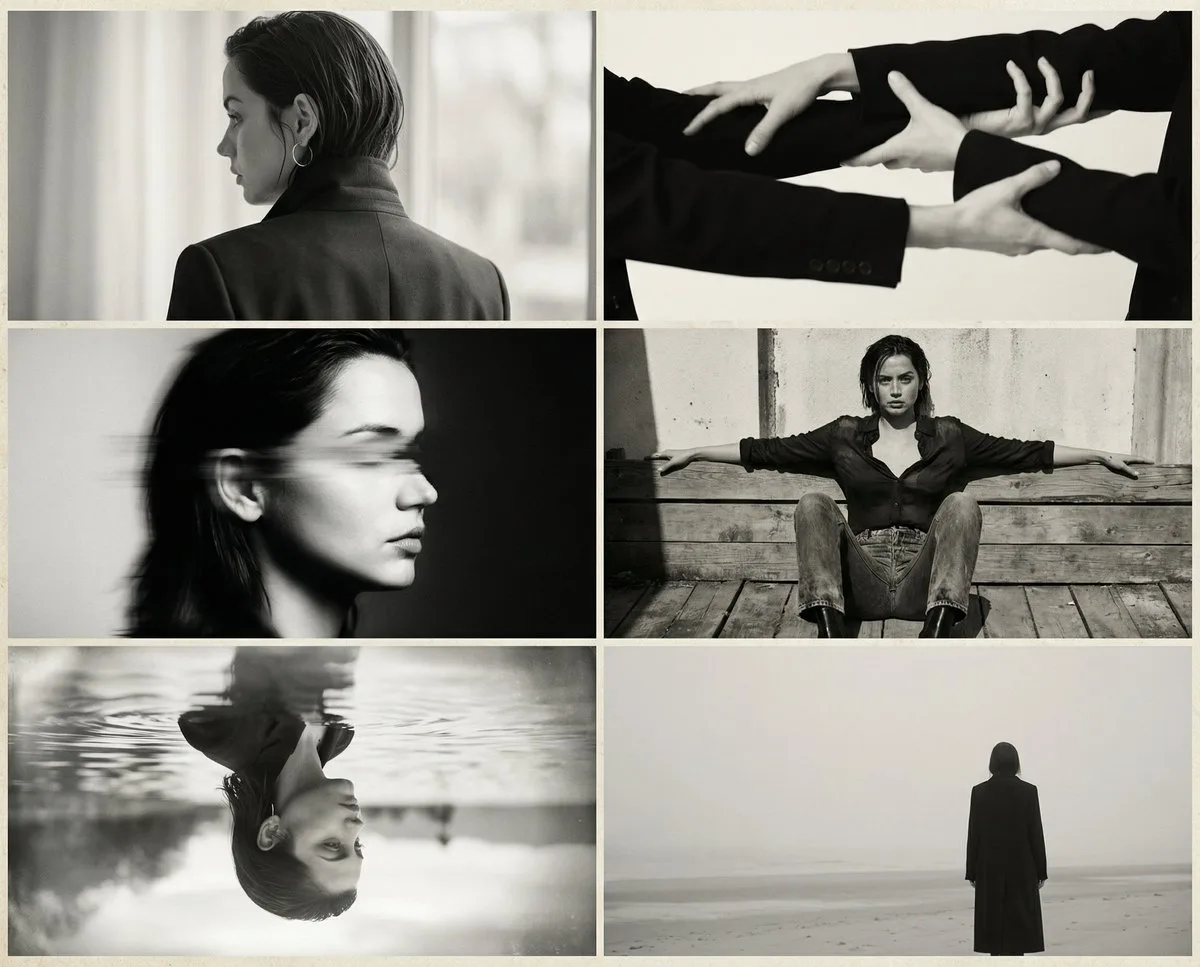 90s indie zine film collage — Sonra