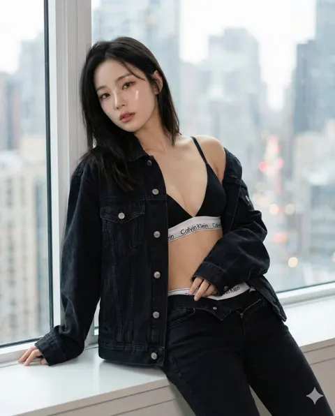 Kpop idol window light