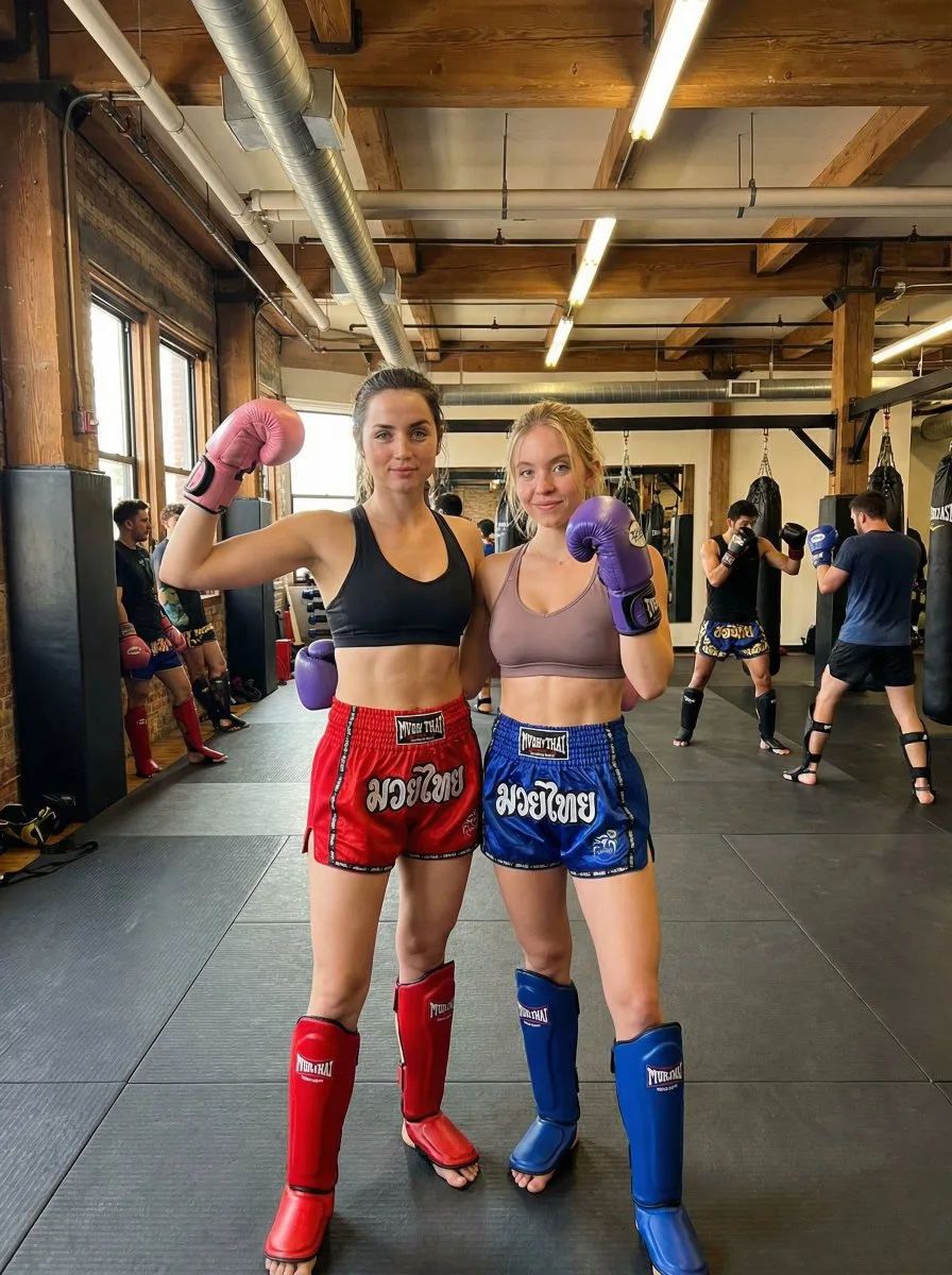 Boxing gym sexy power aesthetics — Sonra