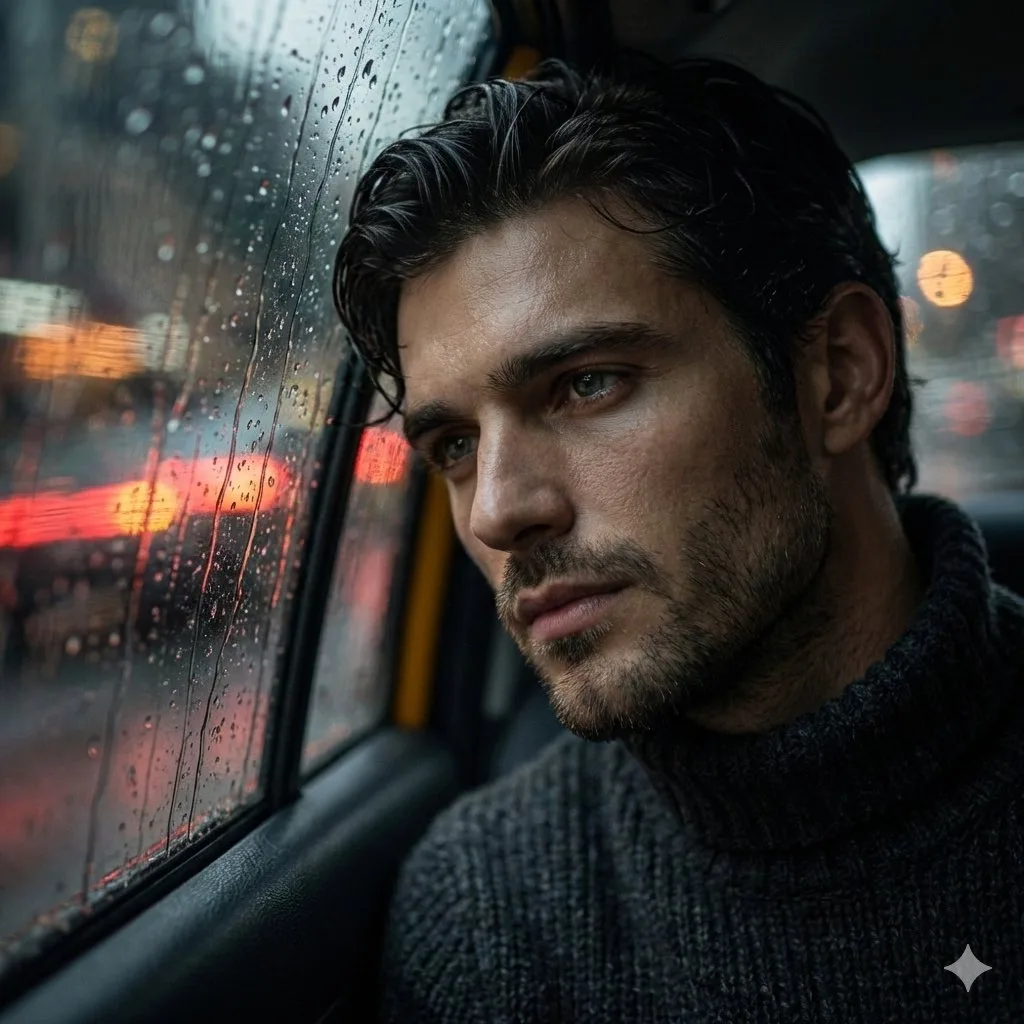 Rainy taxi eyes — Sonra